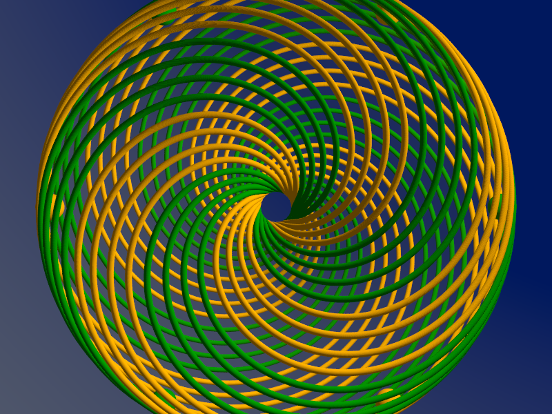 File:Golden torus fibonacci knot 3-phase 13-8.png