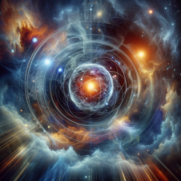 File:DALL·E 2023-11-12 11.52.11 - Visualize the intersection of quantum mechanics and human consciousness in a surreal and thought-provoking scene. Imagine a subatomic particle, repres.png